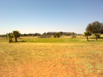 A view from Sannieshof Golf Course